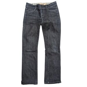 Paige Jeans Womens 29 Hidden Hills Slim Boot Bootcut Dark Wash‎ Designer Denim